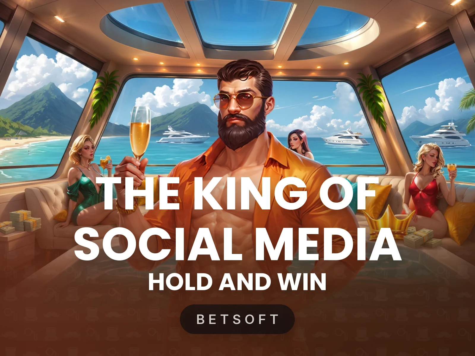 The King of Social Media - Hold and Win
