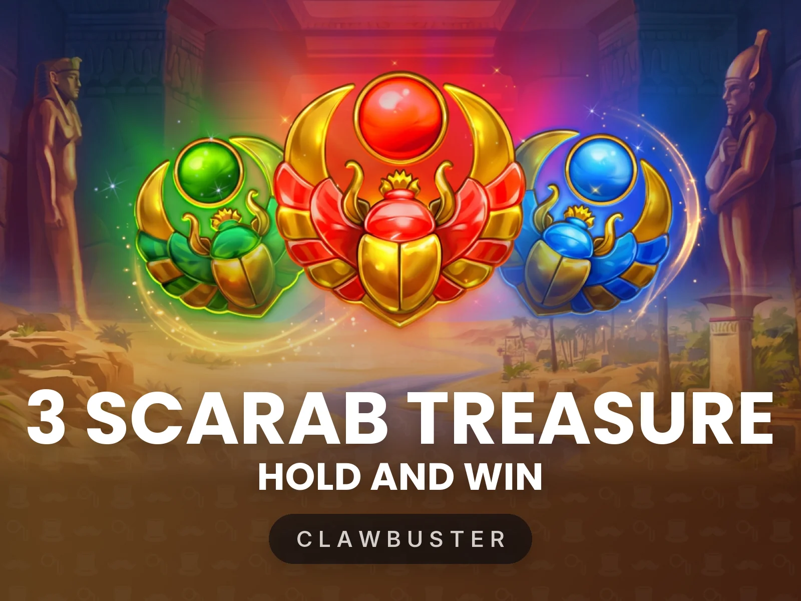 3 Scarab Treasure: Hold and Win