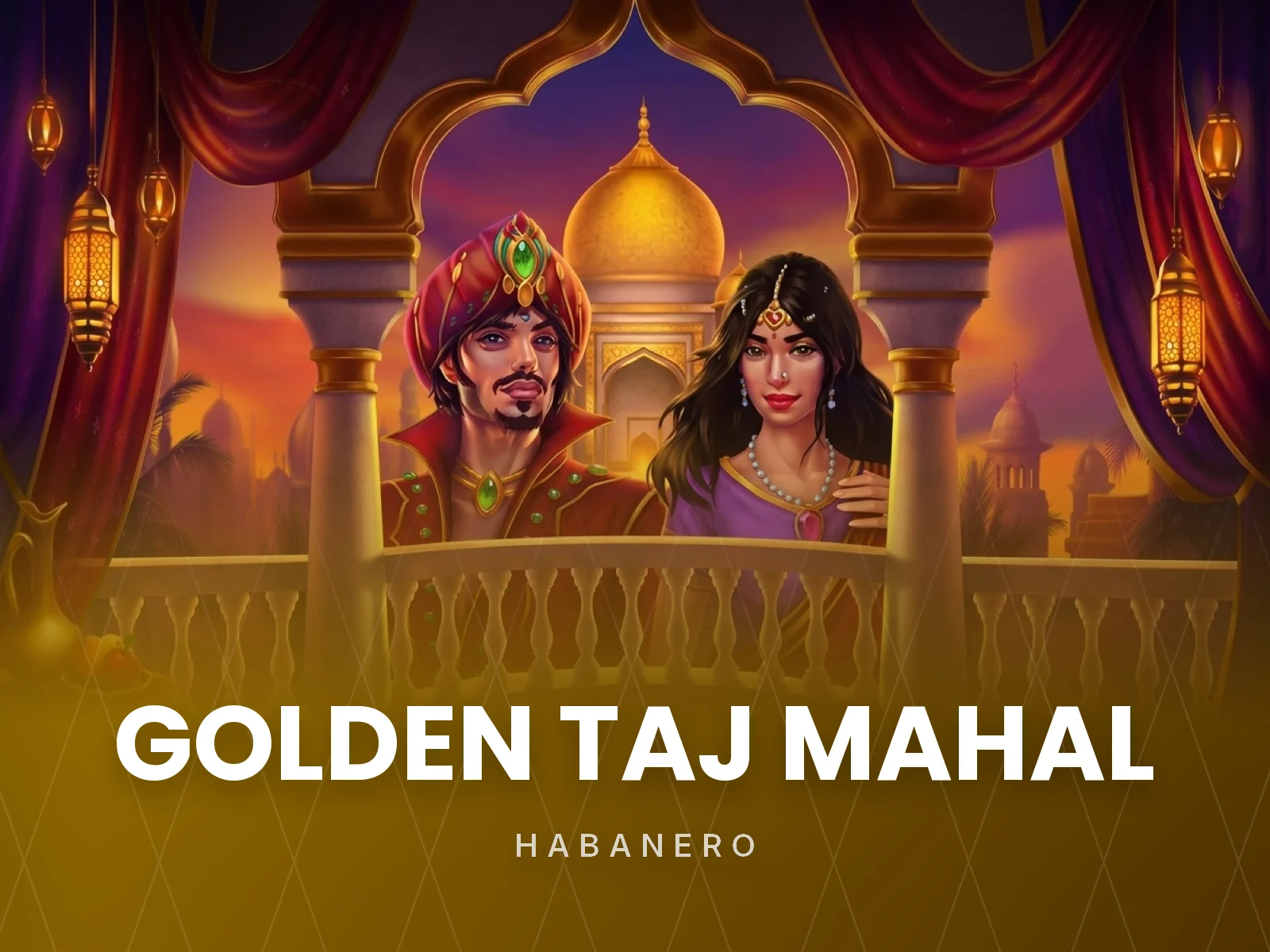 Golden Taj Mahal