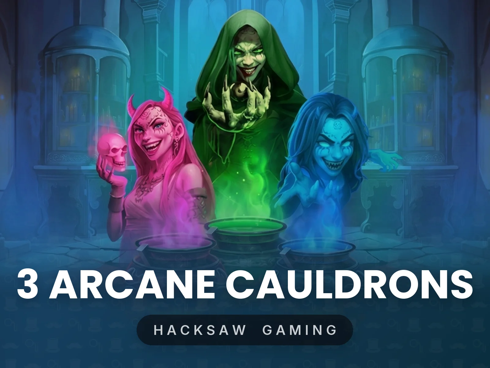 3 Arcane Cauldrons