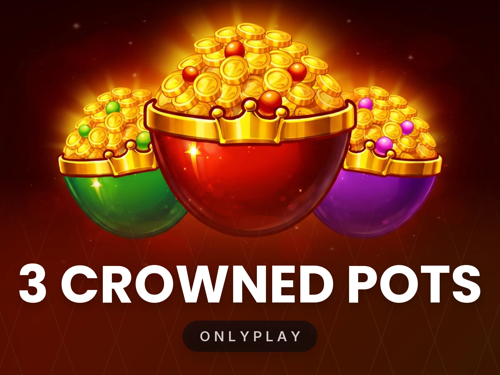 3 Crowned Pots