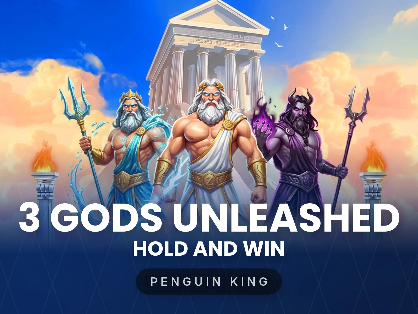 3 Gods Unleashed: Hold and Win