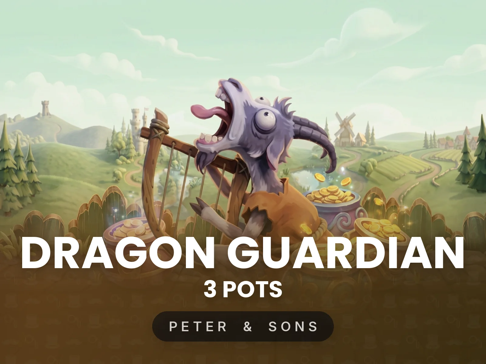 Dragon Guardian: 3 Pots