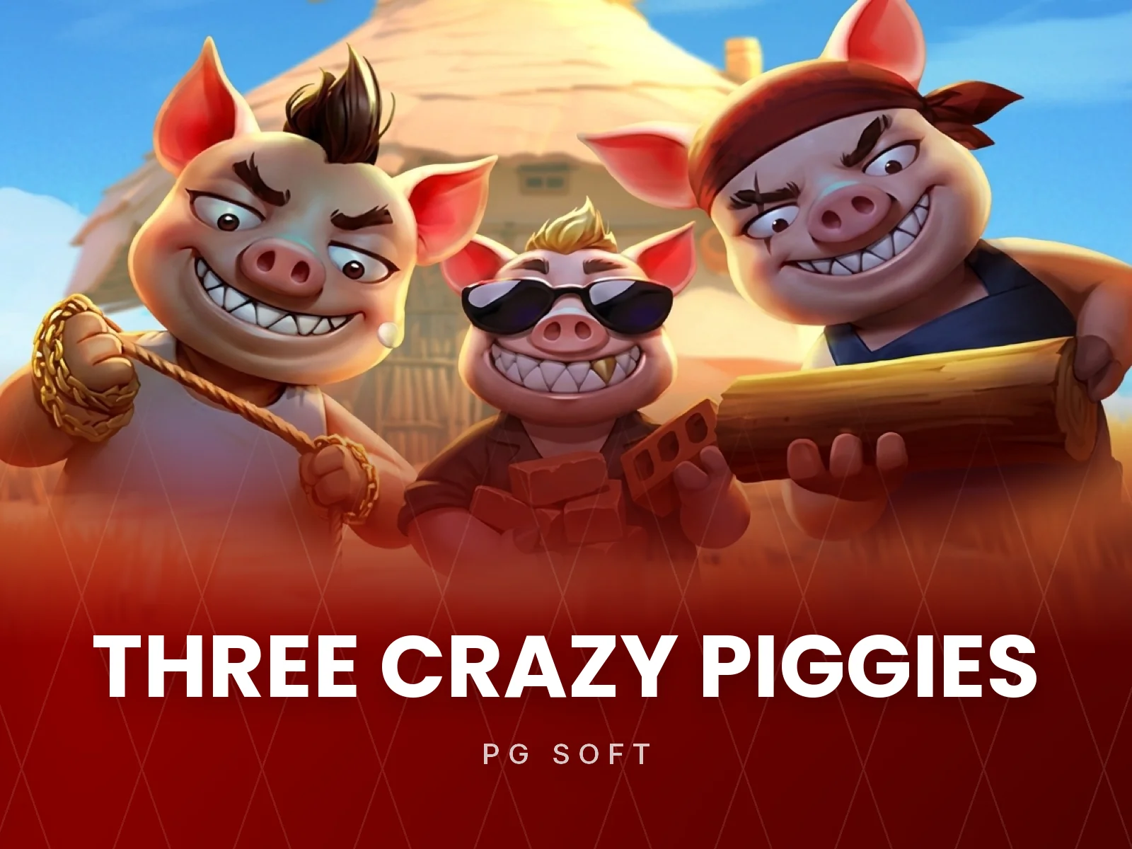 Three Crazy Piggies