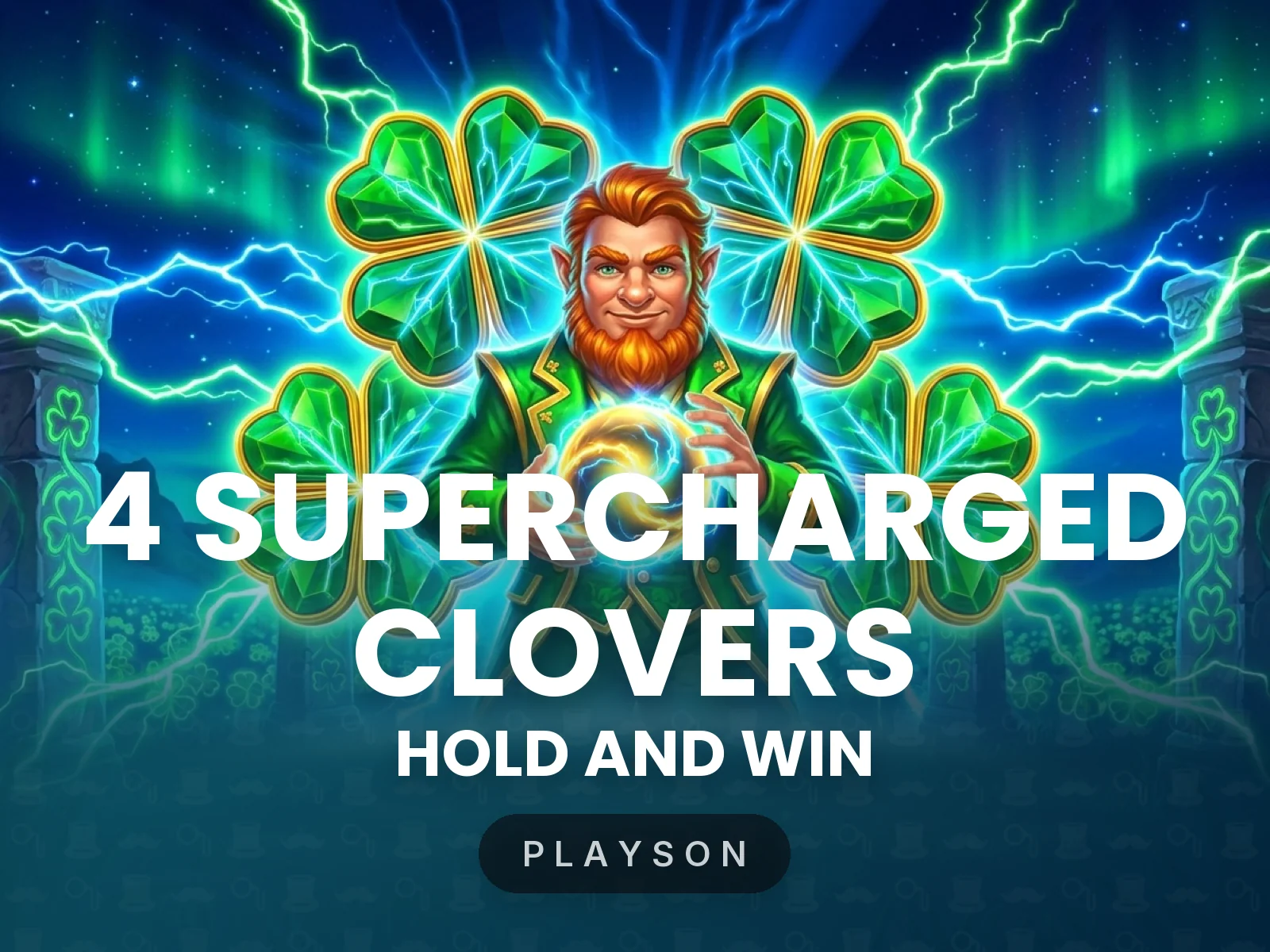 4 Supercharged Clovers: Hold and Win