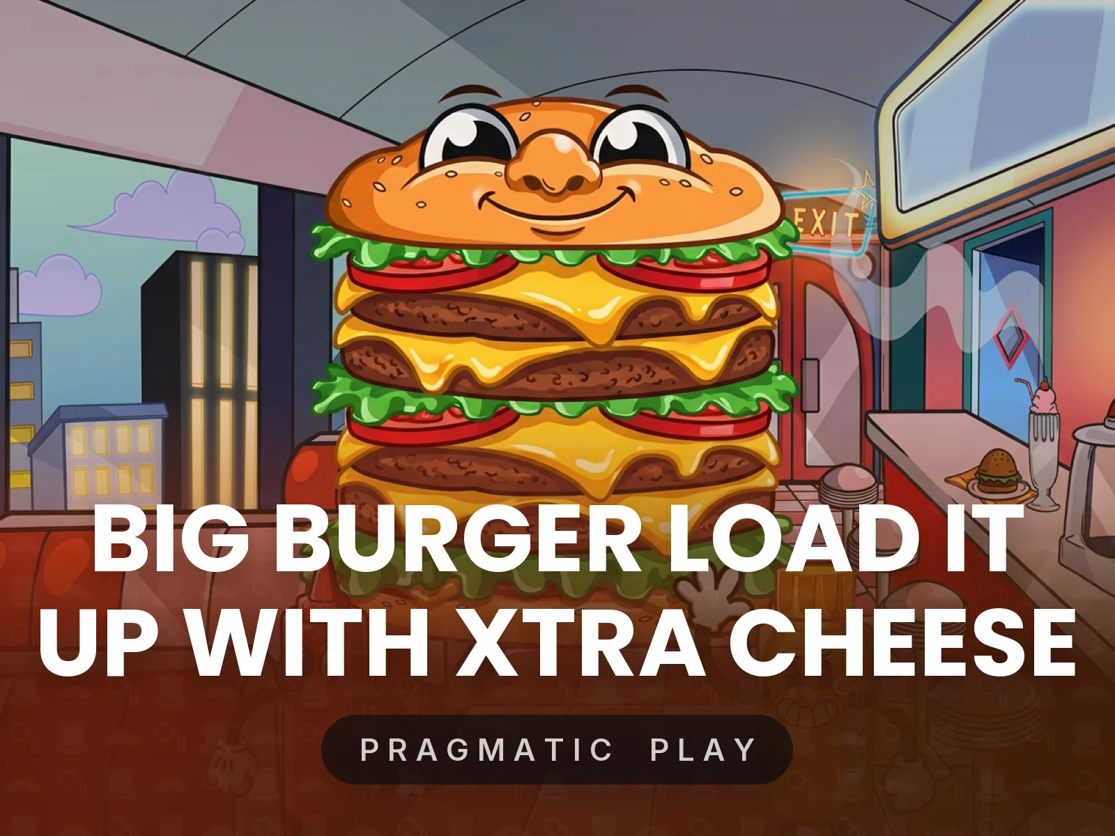 Big Burger Load it up with Xtra cheese