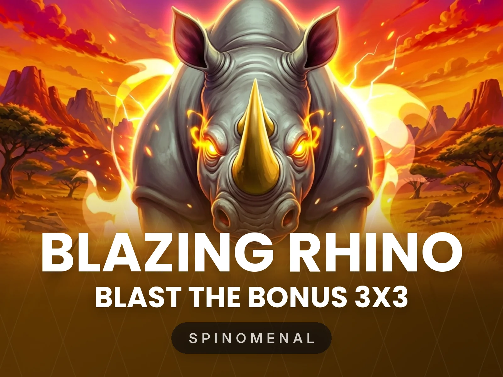 Blazing Rhino - Blast The Bonus 3x3