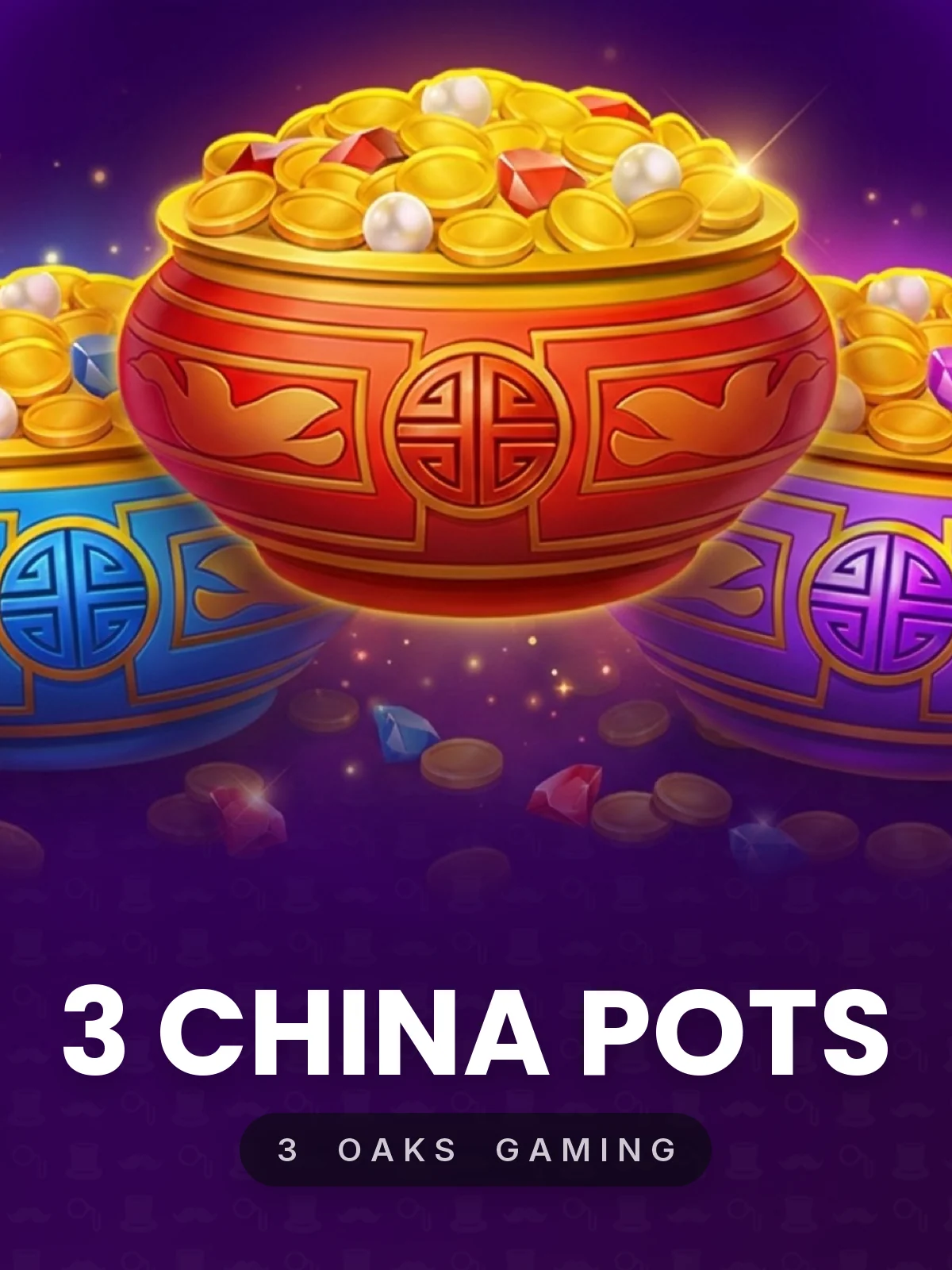 3 China Pots