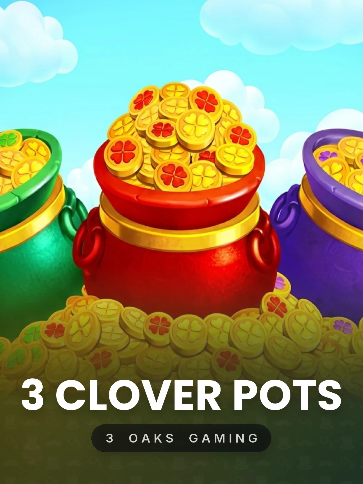 3 Clover Pots