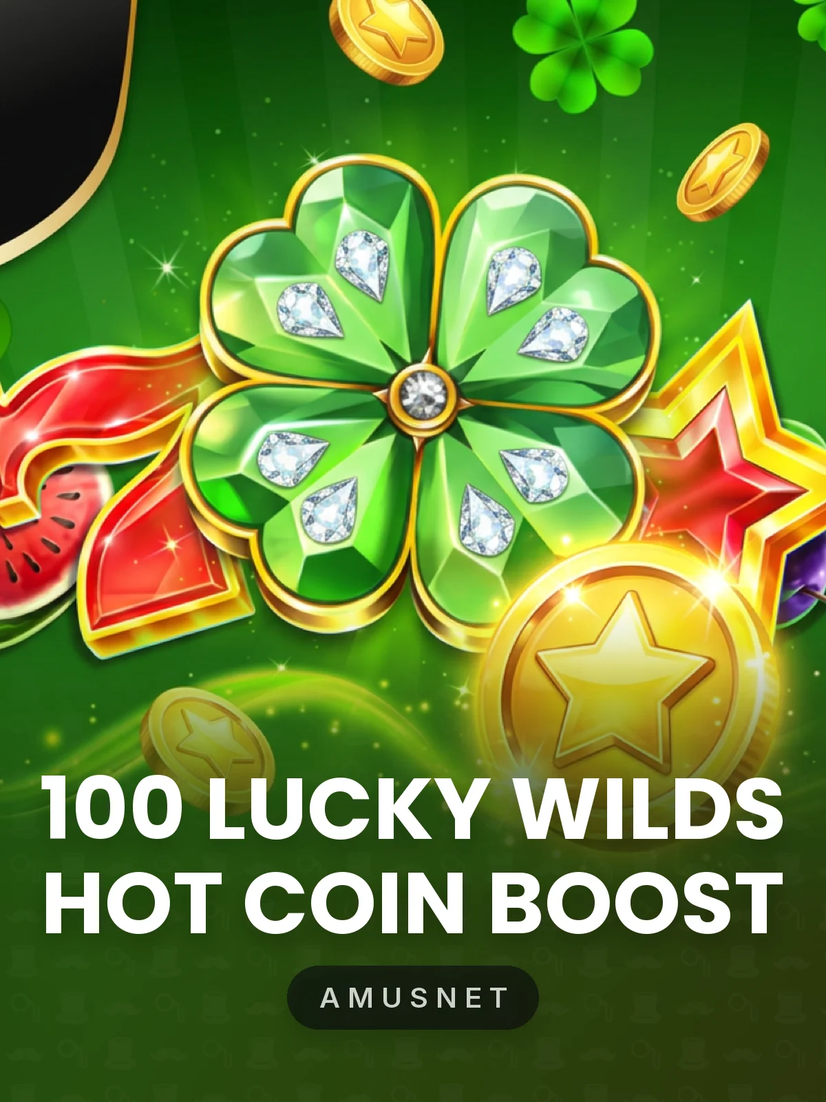 100 Lucky Wilds Hot Coin Boost