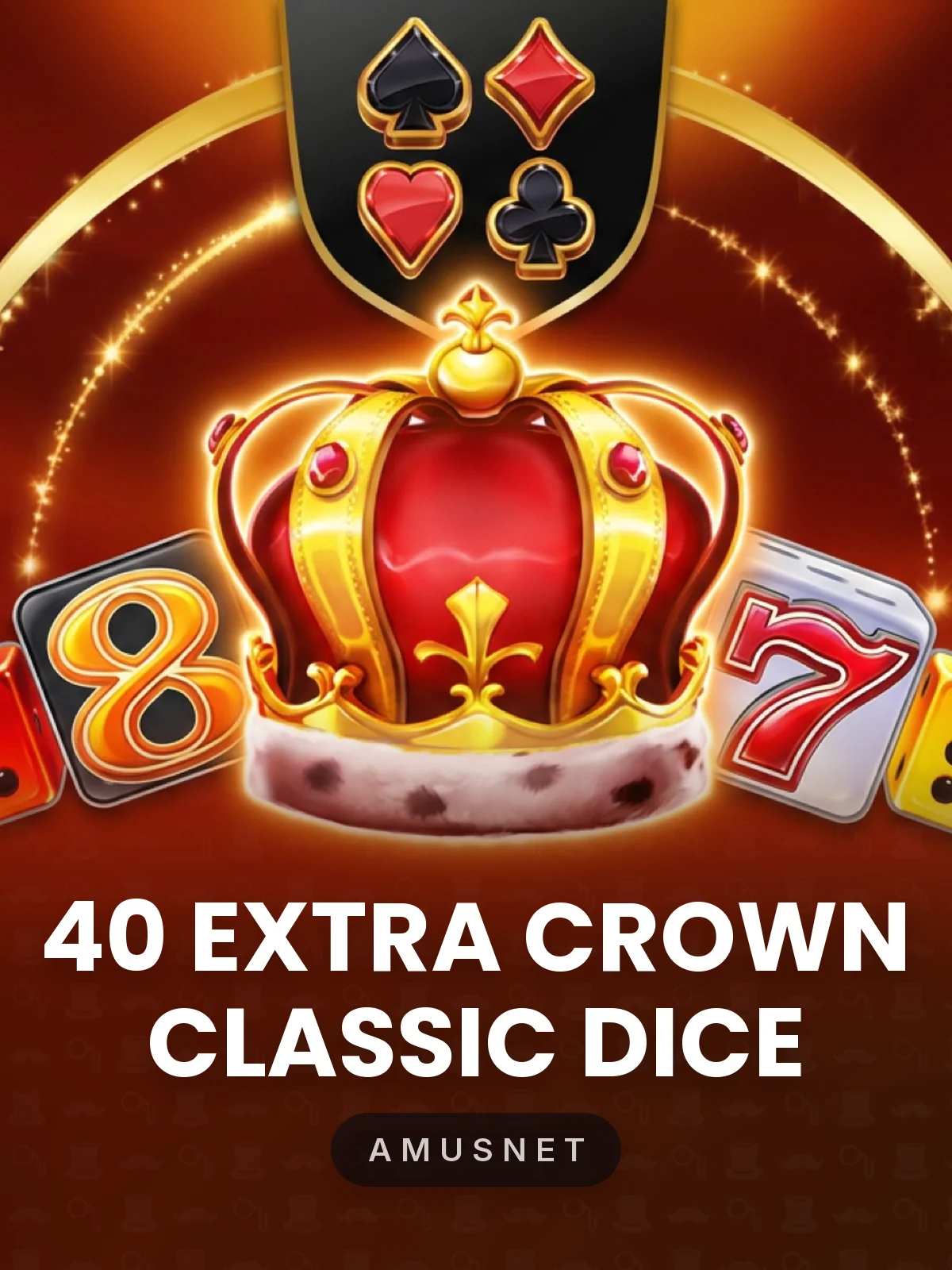40 Extra Crown Classic Dice