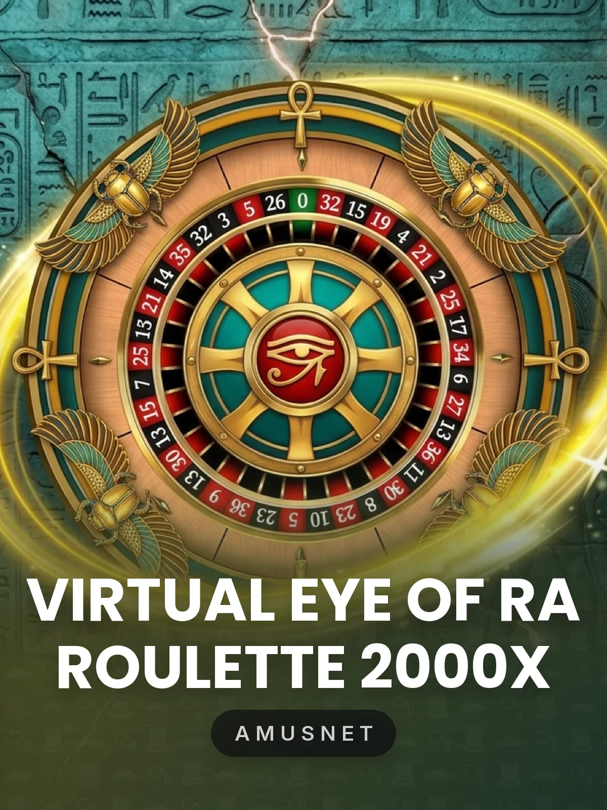 Virtual Eye of Ra Roulette 2000x