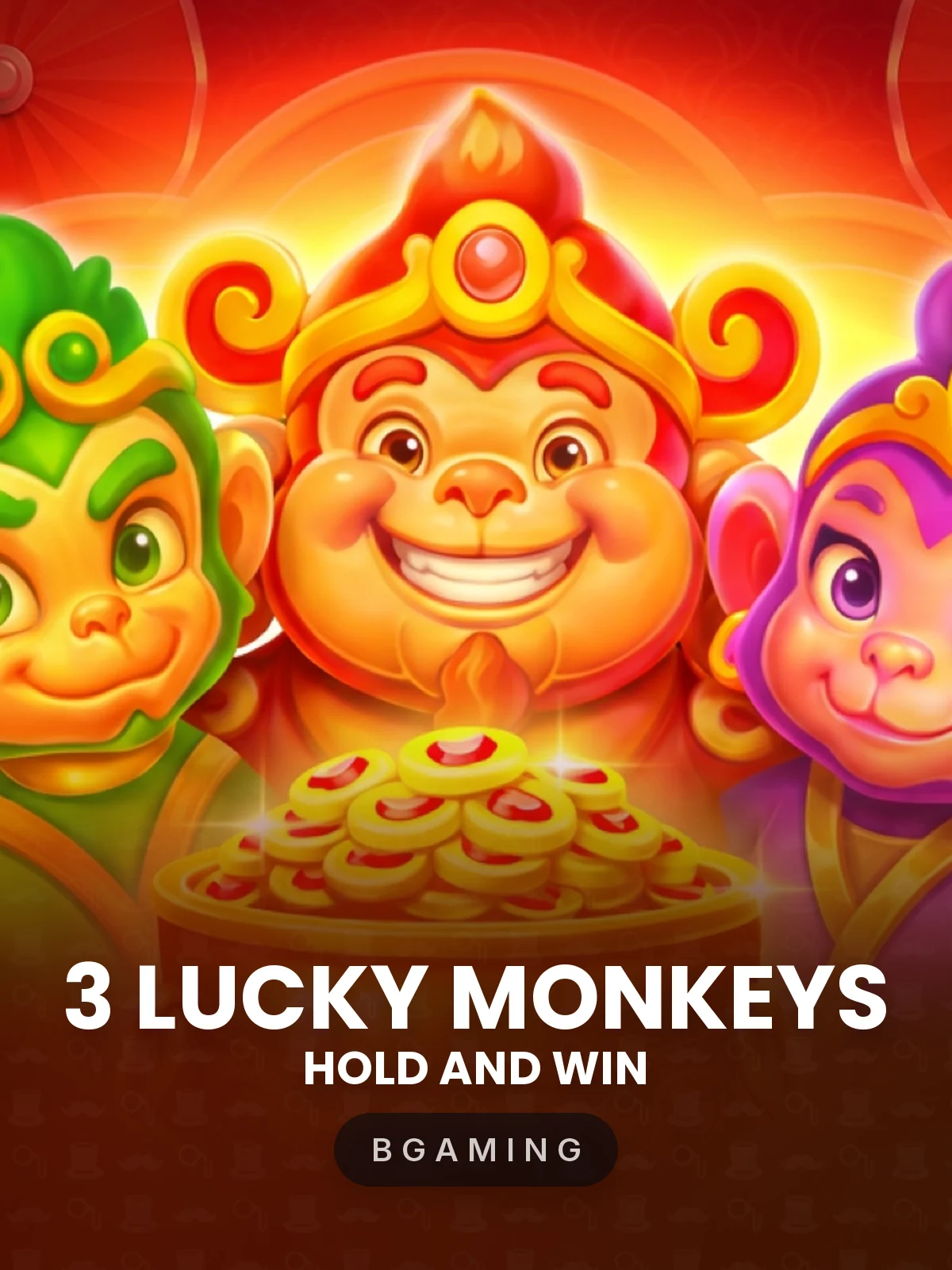 3 Lucky Monkeys Hold and Win