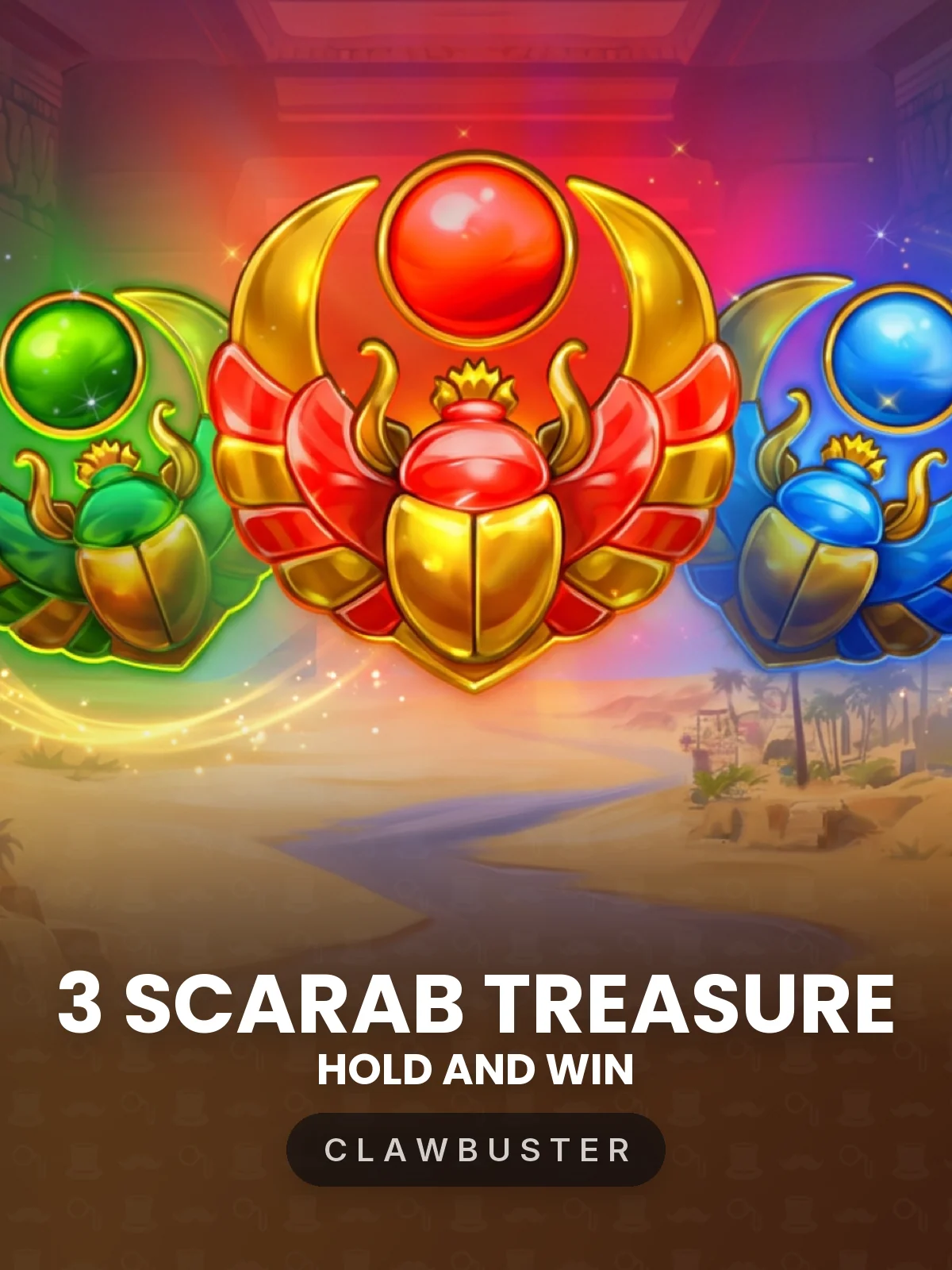 3 Scarab Treasure: Hold and Win