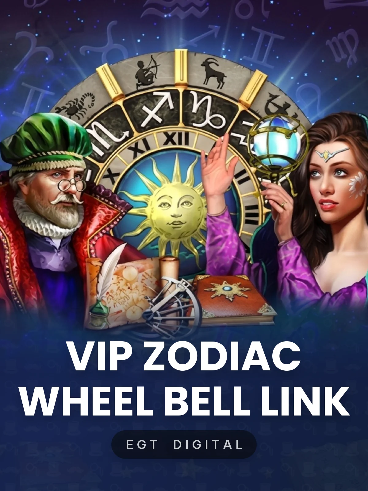 VIP Zodiac Wheel Bell Link