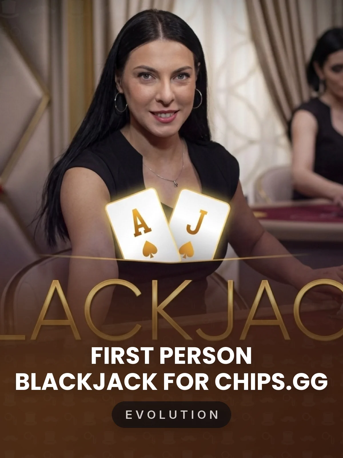 First Person Blackjack for Chips.gg