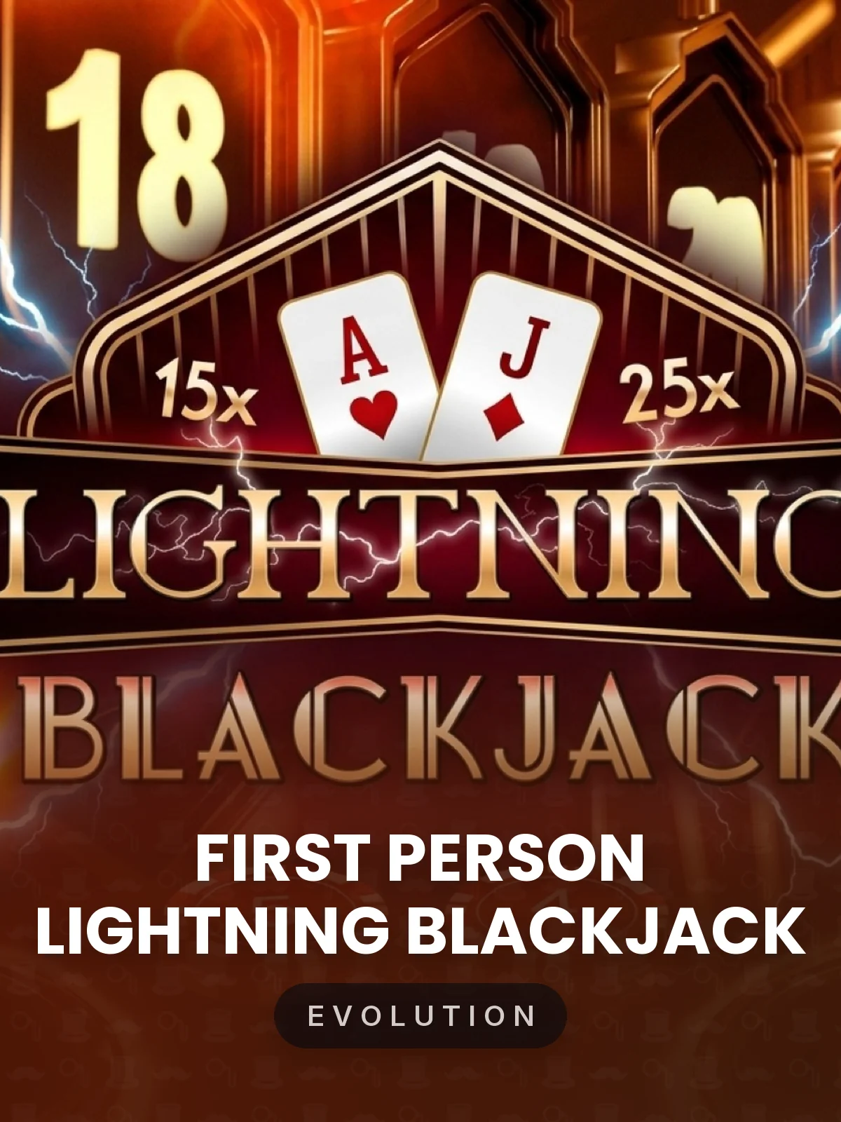 First Person Lightning Blackjack