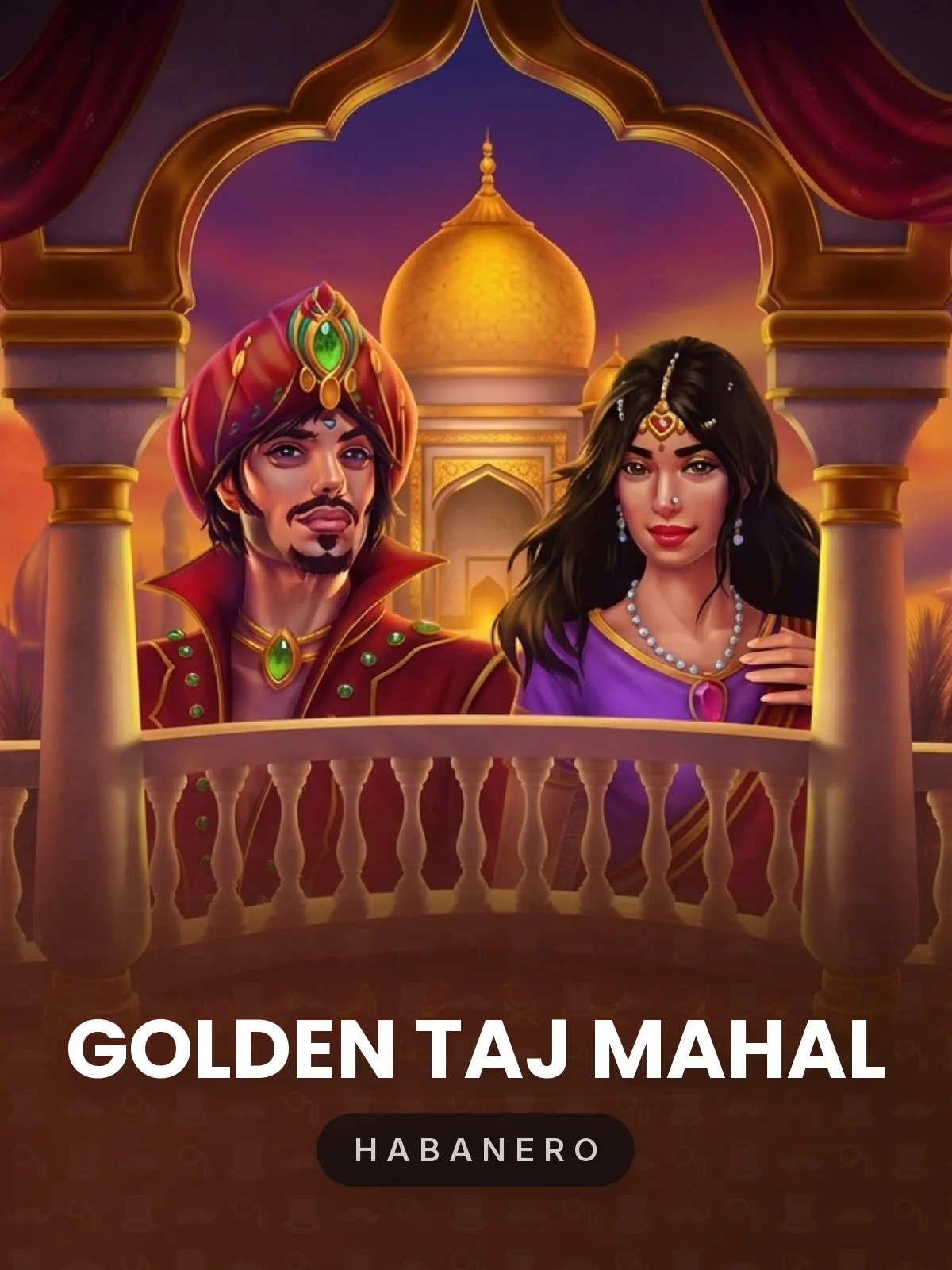 Golden Taj Mahal