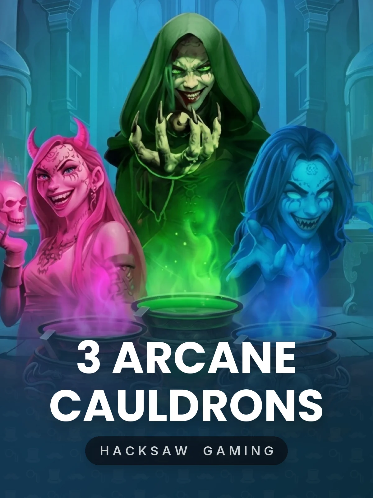 3 Arcane Cauldrons