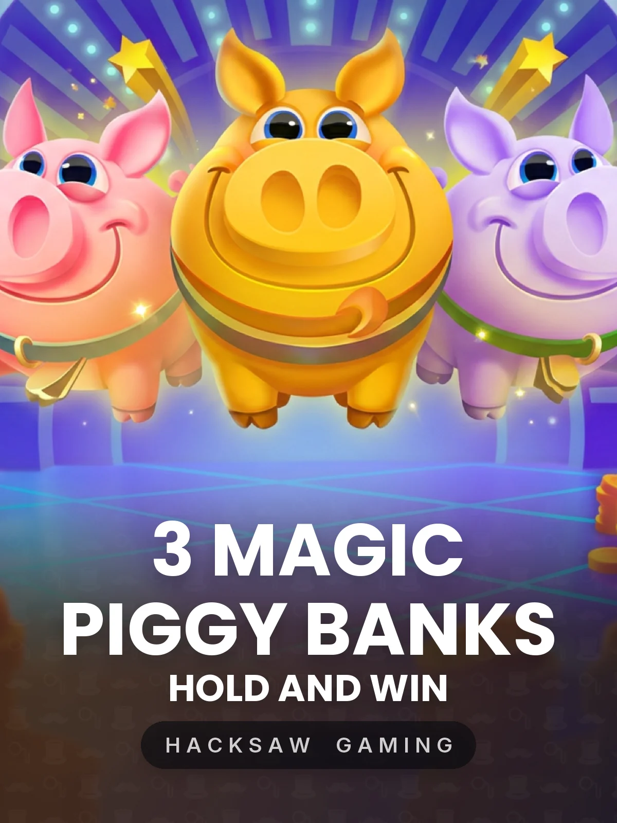 3 Magic Piggy Banks Hold and Win