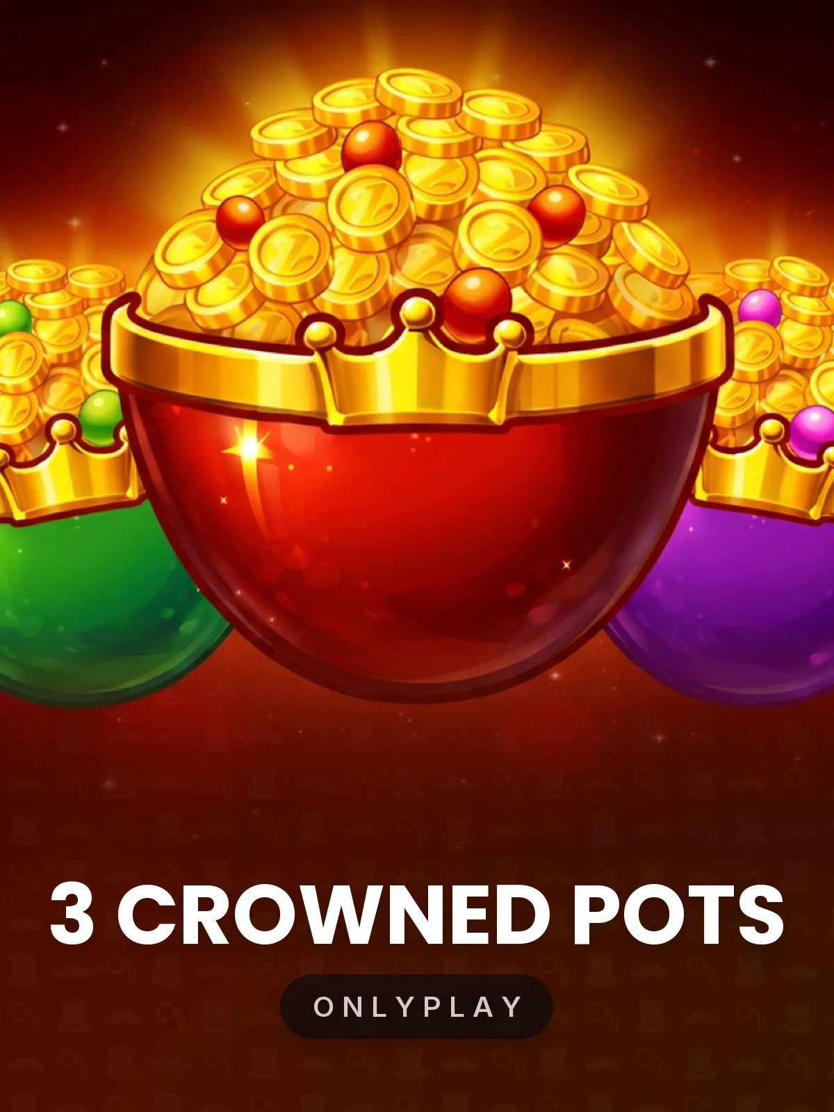 3 Crowned Pots