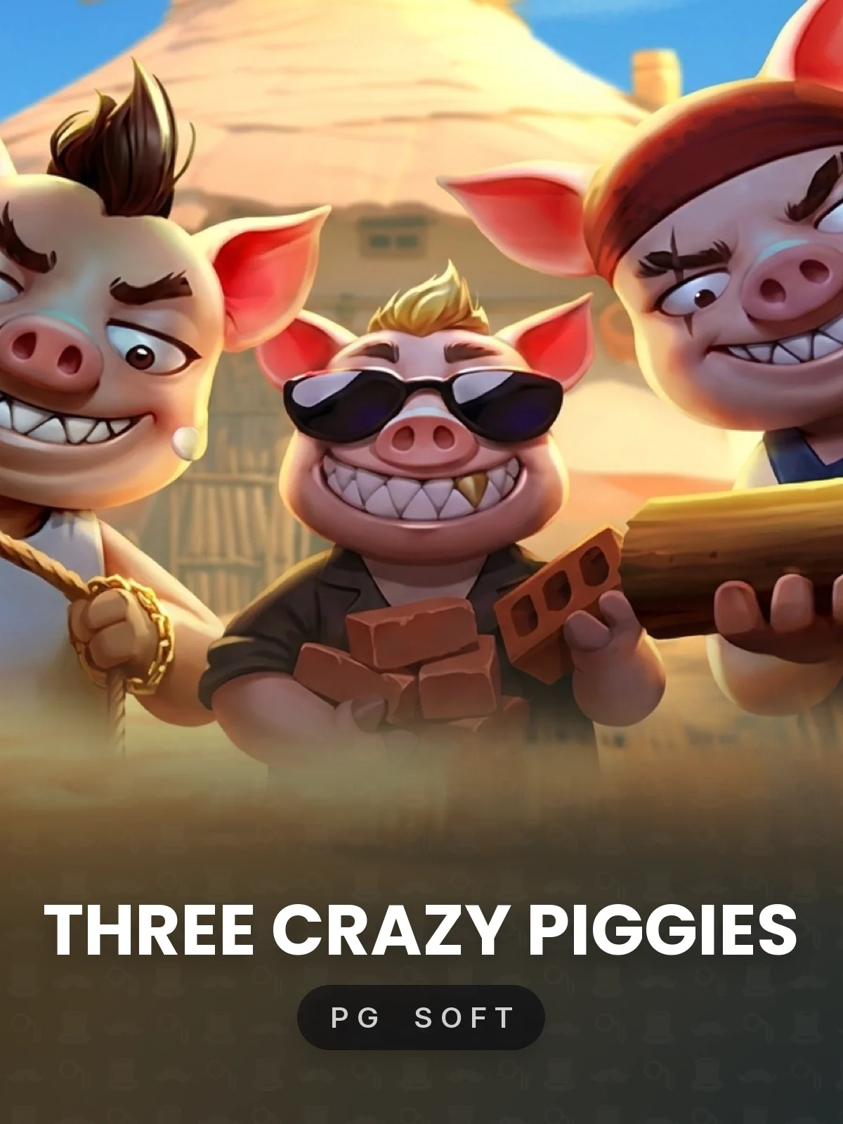 Three Crazy Piggies