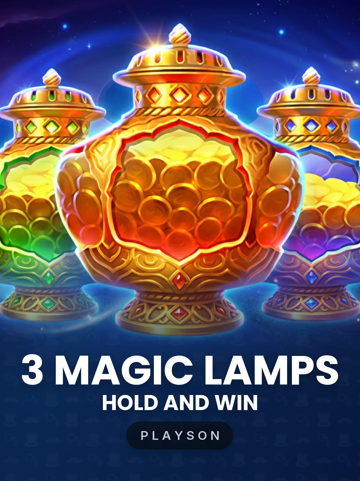 3 Magic Lamps: Hold and Win