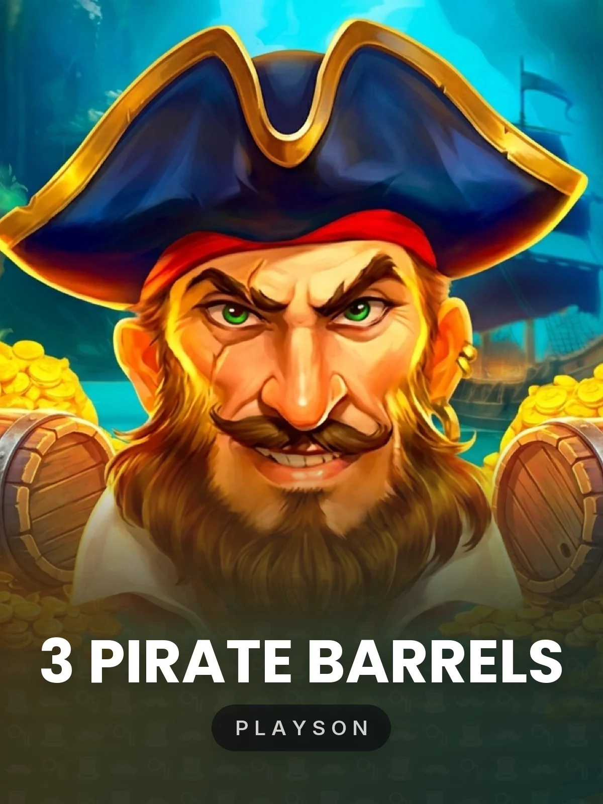 3 Pirate Barrels