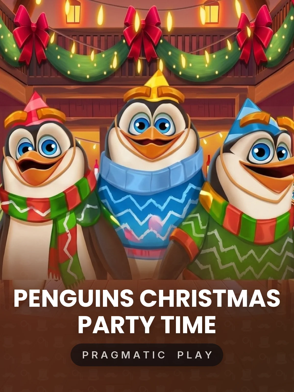 Penguins Christmas Party Time