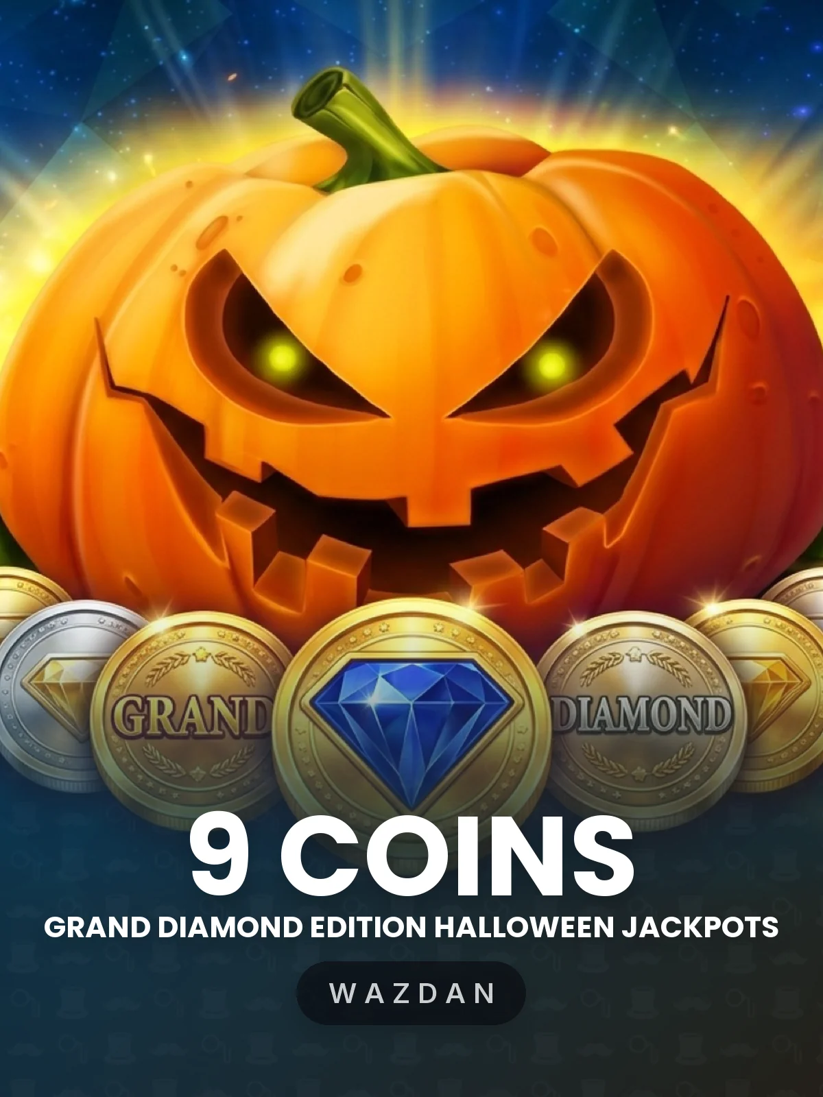 9 Coins Grand Diamond Edition Halloween Jackpots